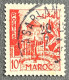 FRMA0284U - Landscapes & Monuments - Meknes Gardens - 10 F Used Stamp - Morocco - 1949 - Oblitérés