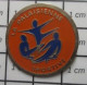 1818c Pin's Pins / Beau Et Rare / SPORTS / CLUB GYMNASTIQUE LA FALAISIENNE SPORTIVE FALAISE CALVADOS - Gymnastics