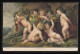 Künstler-AK Rubens: Der Früchtekranz, Stengel-Karte Dresden, Ungebraucht - Sin Clasificación