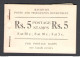 1953 Mauritius, Stanley Gibbons N. SB 1 - Libretto - MNH** - Otros & Sin Clasificación