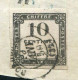 Rare Devant De Lettre Locale De Bordeaux ( Janvier 1859 ) Avec Un N° 1 - 1849-1876: Klassik