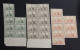 SYRIA 1942 Proclamation Of Independence - President Taj Addin El-Husni BLOCK STAMPS TOTALY 54 UNUSED NG - Syria