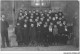 CAR-ABCP11-1041 - ENSEIGNEMENT - GROUPE D'ELEVES GARCONS ET ENSEIGNANTS - CARTE PHOTO  - Scuole