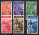 1935 Vaticano Congresso Giuridico N. 41 - 46 Serie Completa Timbrata Used Sassone 275 Euro - Gebraucht