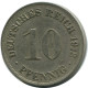 10 PFENNIG 1912 D GERMANY Coin #DB310.U.A - 10 Pfennig