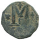 ANASTASIUS I FOLLIS Auténtico Antiguo BYZANTINE Moneda 17.3g/30mm #AA489.19.E.A - Byzantinische Münzen