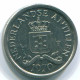 10 CENTS 1970 ANTILLES NÉERLANDAISES Nickel Colonial Pièce #S13339.F.A - Netherlands Antilles