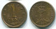 1 CENT 1971 NETHERLANDS ANTILLES Bronze Colonial Coin #S10627.U.A - Netherlands Antilles