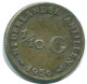 1/10 GULDEN 1956 ANTILLES NÉERLANDAISES ARGENT Colonial Pièce #NL12126.3.F.A - Netherlands Antilles