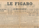 LE FIGARO, Mercredi 4 Octobre 1944, N° 39, Train Paris-Toulouse-Lyon, Guerre Aix-la-Chapelle, Conseil Des Ministres... - Informaciones Generales