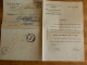 MONS: COURRIER DE L'ASILE ROLLAND 130 RUE DE NIMY DE 1944  -COURRIER RETOUR A L'ENVOYEUR - Covers & Documents