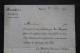 1814 Brevet Décoration Du LYS Pour Le Comte De Doisnel Lieutenant Au 1er Régiment Des Gardes D'honneur - Historical Documents