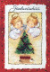 ANGEL CHRISTMAS Holidays Vintage Postcard CPSM #PAH939.GB - Angels