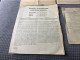 Papiers WW2 Mutuelle Allemande Et Réquisition - Historical Documents