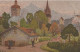 LUZERN, MUSEGGTÜRME M. GUTSCH UND PILATUS LITHO - Autres & Non Classés