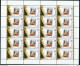 Latvia Mi 652-55 ** MNH Complete Set Of Sheets - Lettonie Lettland Letonia Letland - 2006