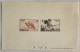 Rare! Algerie, Epreuve Collective, Croix Rouge 343-344, Fennec, Cigognes, Faune, Red Crescent - Andere & Zonder Classificatie