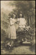 Ansichtskarte  Kinder Künstlerkarte Mädchen Mit Rosenkorb Im Wald 1912 - Portraits
