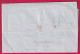 CURSIVE 64 BEHOBIE BASSES PYRENEES CAD TYPE 12 ST JEAN DE LUZ POUR PARIS TAXE TAMPON 10 SIGNE  LETTRE - 1801-1848: Précurseurs XIX