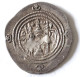 SASANIAN KINGS. Khosrow IV Ca. 630 To 636 AD. AR Silver  Drachm  Year 2 Mint BYS RARE - Oosterse Kunst