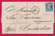 N°22 MARSEILLE BATEAU A VAP GC 5055 PHILIPPEVILLE POUR CONSTANTINE COMBINAISON RARE LETTRE - 1849-1876: Période Classique
