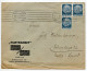 Germany 1937 Cover & Eingangsbestätigung; Leipzig - FUR-TRANSIT, Rauchwaren-Lagerhaus-Aktiengesellschaft; 4pf Hindenburg - Storia Postale