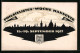 Künstler-AK Ganzsache PP61C4 /03: Hannover, Philatelisten-Woche 1922, Stadtpanorama Im Scherenschnitt  - Stamps (pictures)