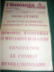 MAI 68 : " L HUMANITE NOUVELLE " ORGANE CENTRAL DU PARTI COMMUNISTE MARXISTE LENINISTE DE FRANCE : N ° SPECIAL - Desde 1950