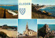 29 - Cleder - Les Plages Et Les Rochers De Theven-Kerbrat - Multivues - Automobiles - Voir Scans Recto Verso  - Cléder