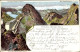 Lithographie Kanton Luzern Schweiz, Pilatus-Kulm, Panorama - Sonstige & Ohne Zuordnung