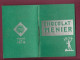 100524A - Petit Calendrier Publicitaire CHOCOLAT MENIER 1934 - Usine Hydraulique De Noisel - Kleinformat : 1921-40