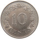 MALTA 10 CENTS 1972 #s105 0037 - Malte