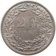 SWITZERLAND 2 FRANCS 1968 #s105 0047 - 2 Franken