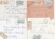 Delcampe - 37095# LOT 54 LETTRES FRANCHISE PARTIELLE RECOMMANDE Obl BASSE YUTZ MOSELLE 1967 1968 Pour METZ 57 - Covers & Documents
