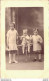 CARTE PHOTO NON IDENTIFIEE REPRESENTANT TROIS JEUNES ENFANTS - To Identify