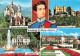 ALLEMAGNE - Konig Ludwig II - Bayerische Konigsschlosser - Neuschwanstein -Linderhof - Multi-vus- Carte Postale Ancienne - Other & Unclassified