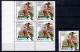 ⁕ Poland / Polska 1986 ⁕ Mexico - Football World Cup Mi.3028 ⁕ 1v Used + MNH Block Of 4 - Unused Stamps