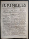 Delcampe - 1874 Journal IL PAPAGALLO - Augusto GROSSI - CORRUPTION DU PARTI - VATICAN - CHAMBORD - RUSSIE - 1850 - 1899