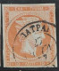 Delcampe - Grece N° 0013 B Tête De Mercure Orange S Azuré 10 L Chiffre 10 Au Verso - Oblitérés