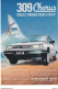 4 Feuillets De Magazine Peugeot 309 GTI 130 Ch, Chorus 1987, Chorus 1989, Green 1989 - Voitures