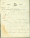 LAS Lettre Autographe Signature Bertier Commissaire Ordonnateur En Chef De L'armée Des Alpes - Politisch Und Militärisch