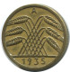 5 REICHSPFENNIG 1935 A ALEMANIA Moneda GERMANY #AD816.9.E.A - 5 Reichspfennig