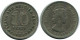 10 CENTS 1957 MALAYA UND BRITISCHER BORNEO Münze #AR932.D.A - Autres – Asie