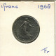 1 FRANC 1968 FRANKREICH FRANCE Französisch Münze #AX028.D.A - 1 Franc