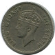 1/4 RUPEE 1950 MAURICIO MAURITIUS Moneda #AP902.E.A - Mauritius