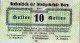 10 HELLER 1920 Stadt HORN Niedrigeren Österreich Notgeld Banknote #PF146 - [11] Local Banknote Issues