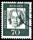 Delcampe - RFA Poste Obl Yv: 220/234 Allemands Célèbres Papier Fluorescent - Used Stamps