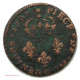 Louis XIIII 4 DENIERS 1696 BB + 1707 BB, Lartdesgents - 1610-1643 Louis XIII The Just