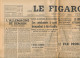 LE FIGARO, Jeudi 3 Octobre 1946, N° 666, Procès De Nuremberg, Les Condamnés à Mort Demandent à être Fusillés, Palestine - Informations Générales