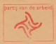 Meter Cover Netherlands 1972 PVDA - Political Party - Labour Party - Amsterdam  - Ohne Zuordnung